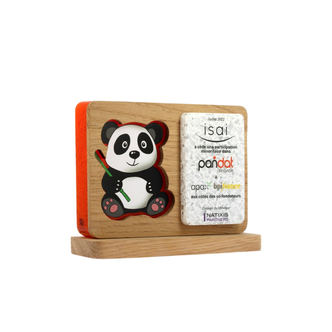 Tombstone Panda Finance — deal toy bois sur mesure ARTEMPO